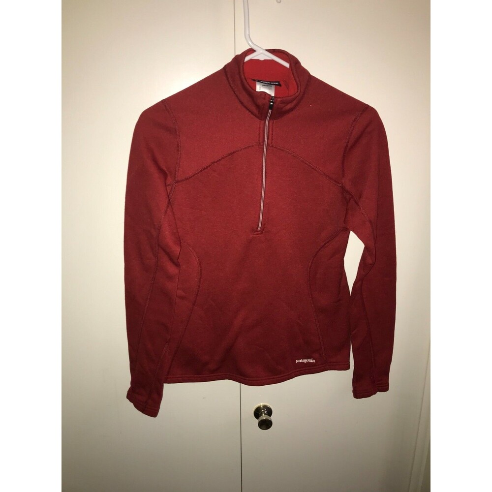 Patagonia Polartec 1/2 ZIP Fleece Pullover Jacket XS dusty rose